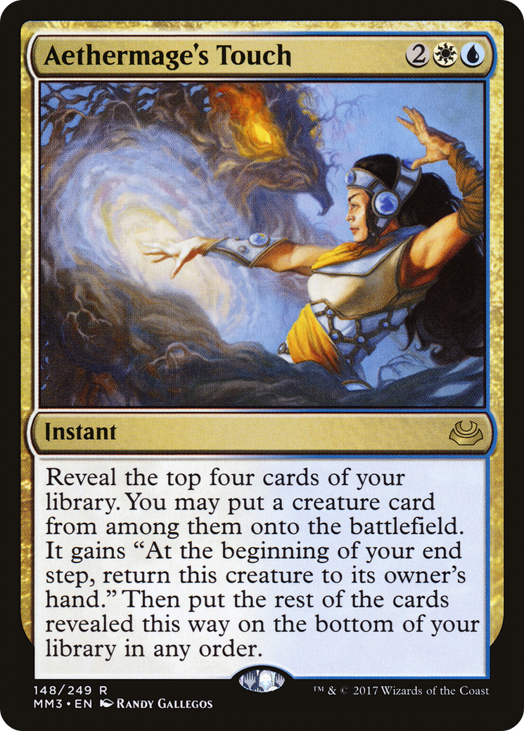 Aethermage's Touch (148) Foil - Modern Masters 2017