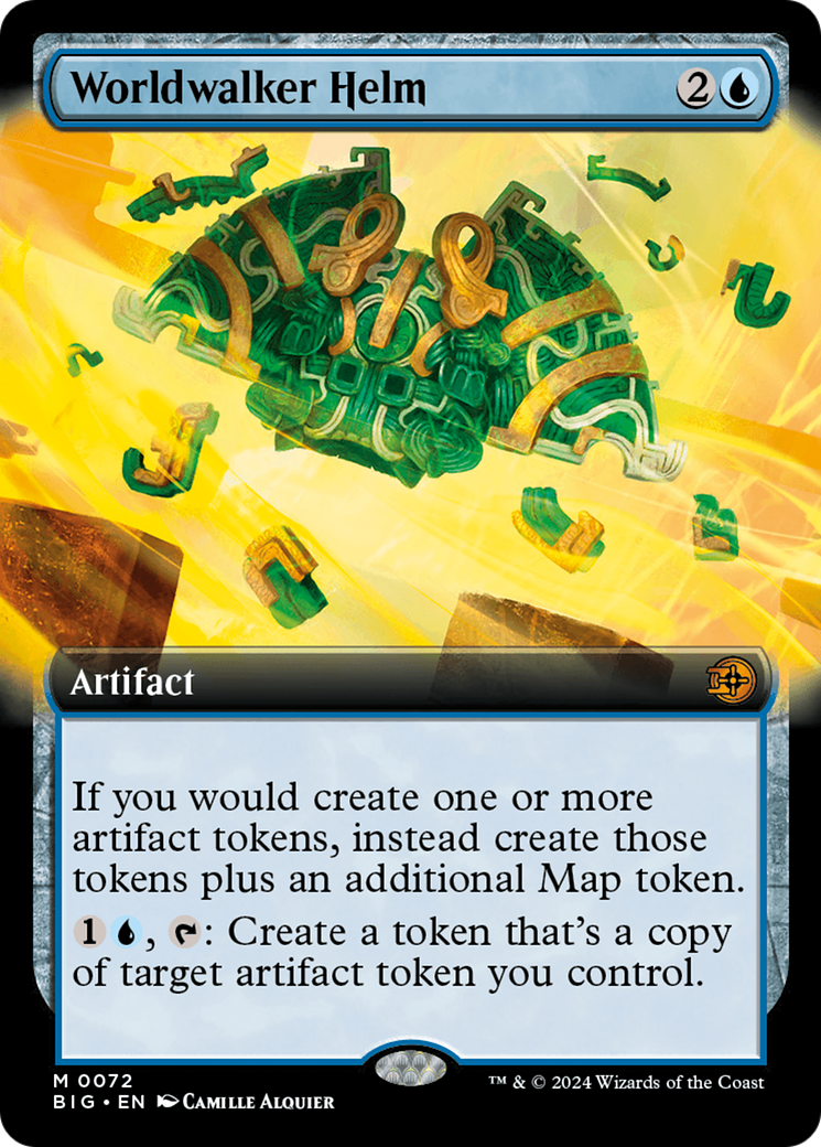 Worldwalker Helm (Extended Art) (072) - The Big Score