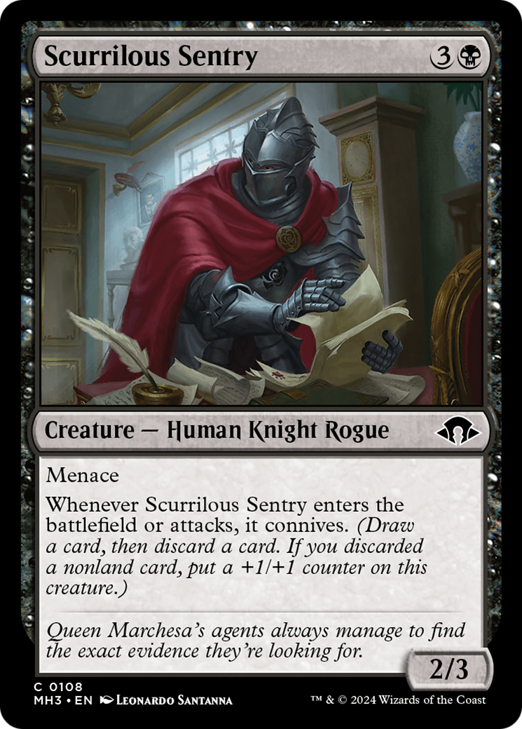 Scurrilous Sentry (108) - Modern Horizons 3
