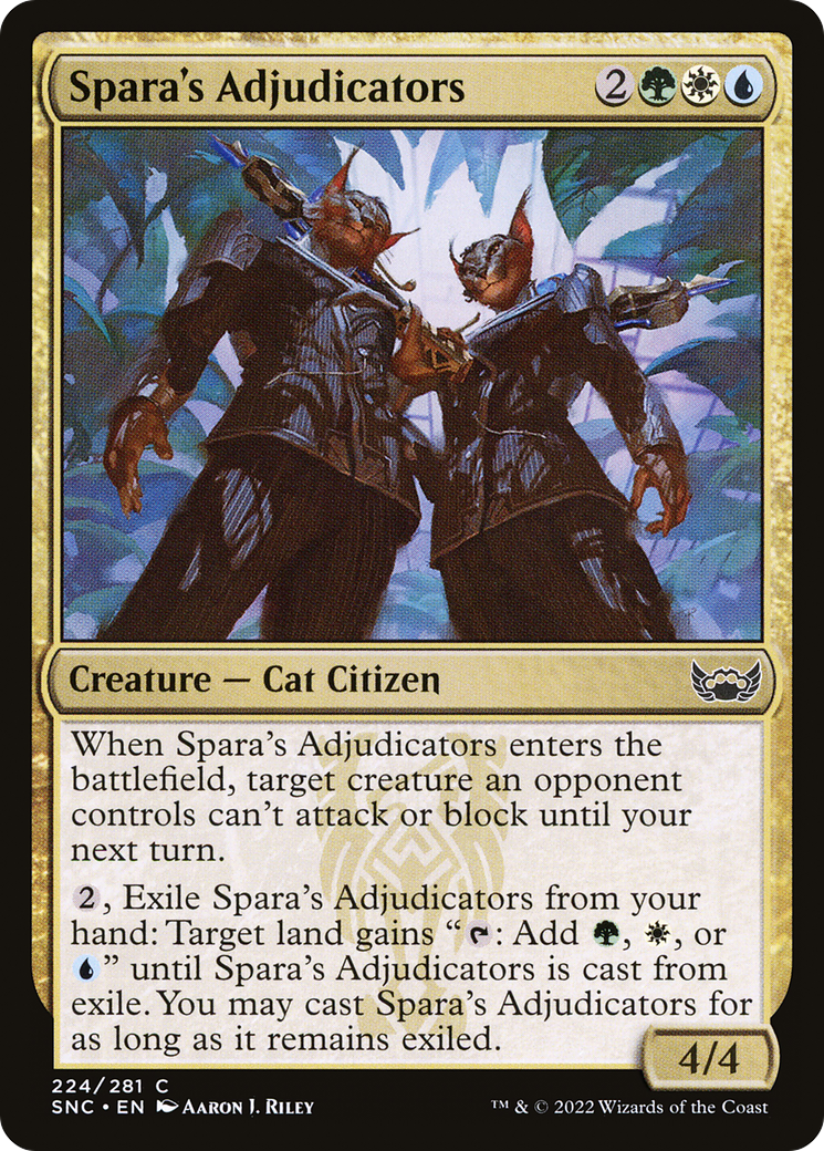 Spara's Adjudicators (224) - Streets of New Capenna