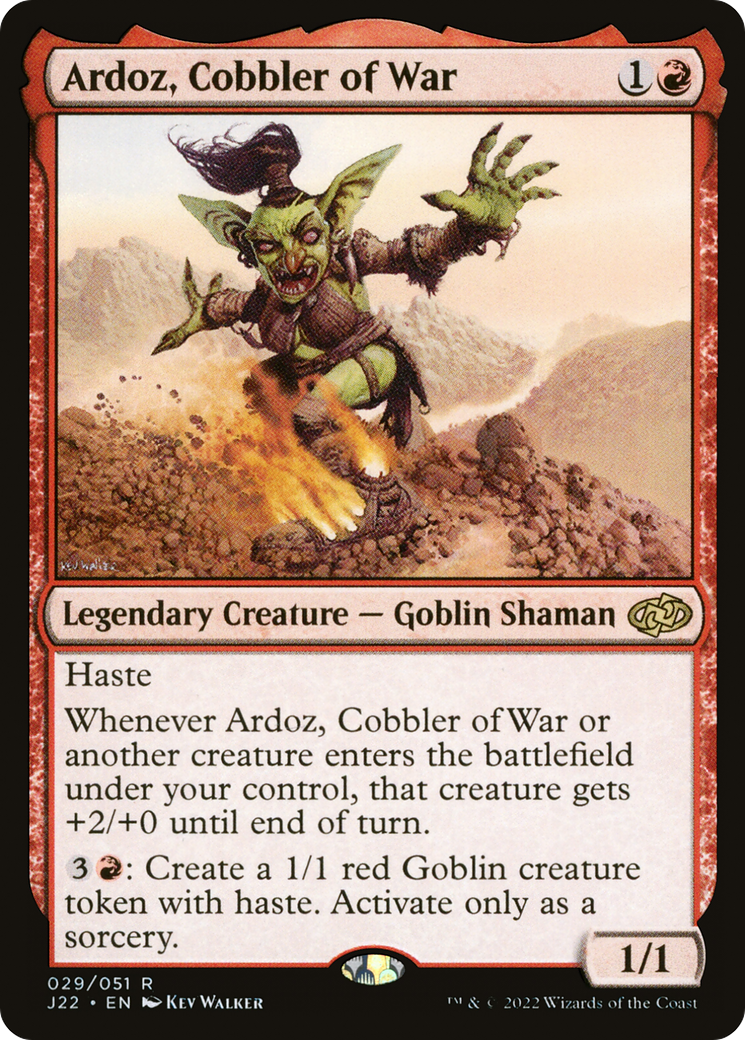 Ardoz, Cobbler of War (029) - Jumpstart 2022