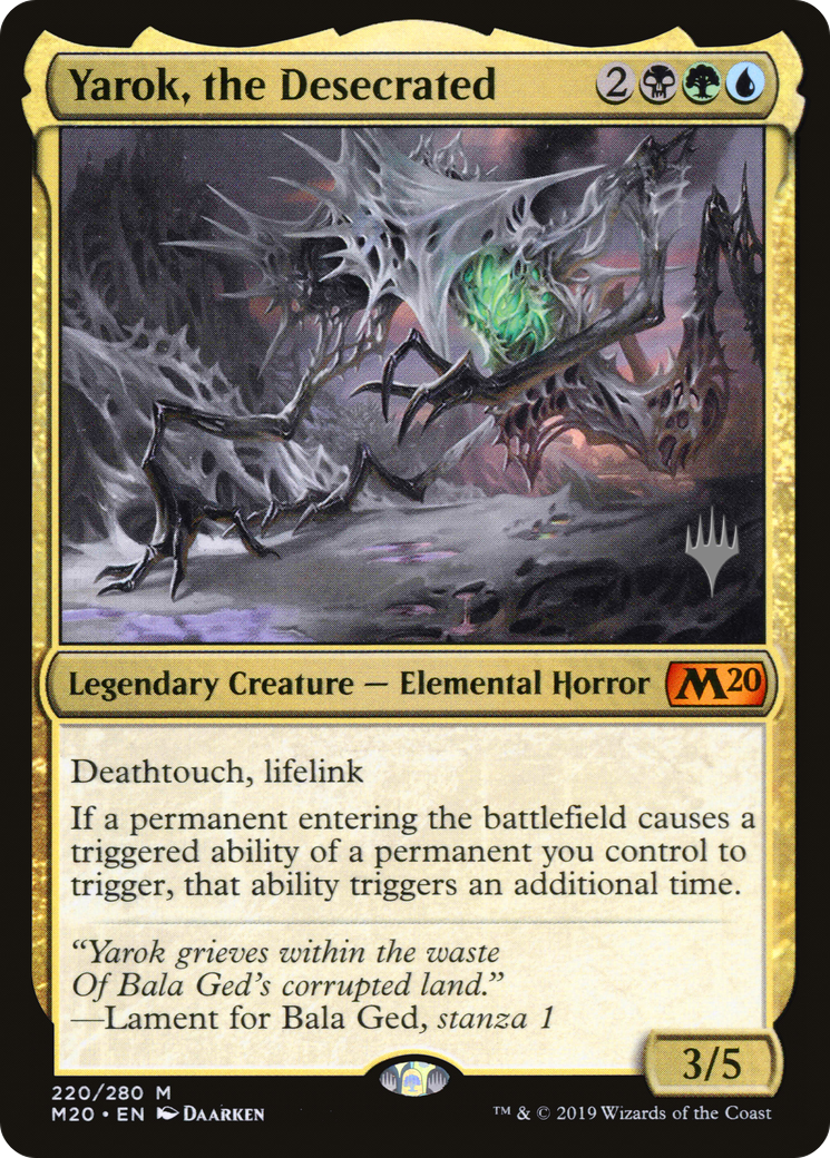 Yarok, the Desecrated (220) - Core Set 2020 Promos
