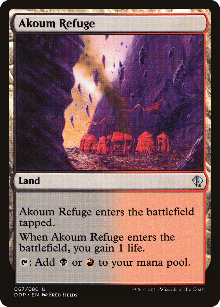 Akoum Refuge (067) - Duel Decks: Zendikar vs. Eldrazi