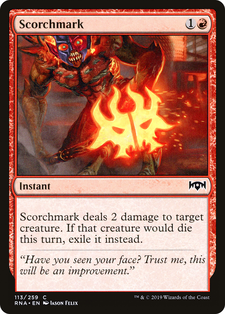 Scorchmark (113) Foil - Ravnica Allegiance