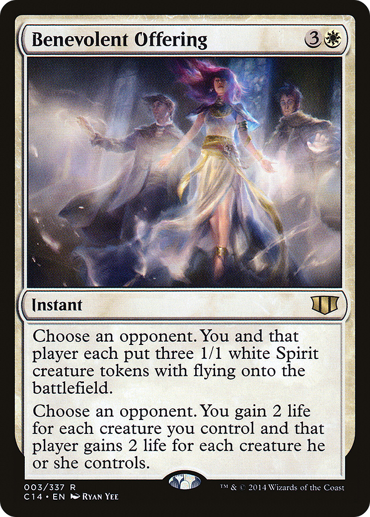 Benevolent Offering (003) - Commander 2014