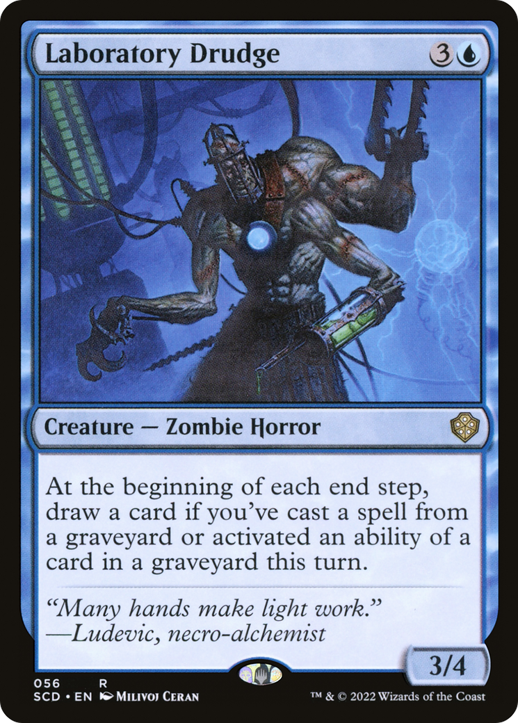 Laboratory Drudge (056) - Starter Commander Decks