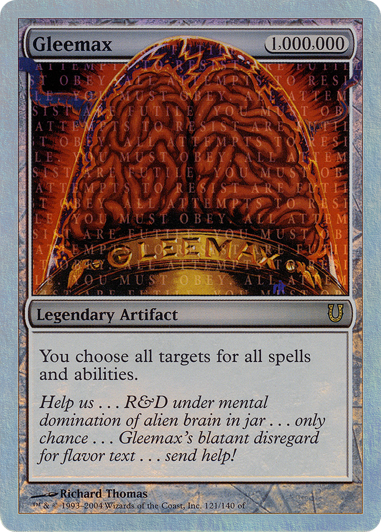 Gleemax (121) Foil - Unhinged