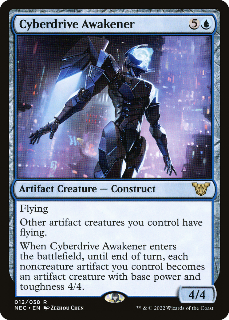 Cyberdrive Awakener (012) - Neon Dynasty Commander