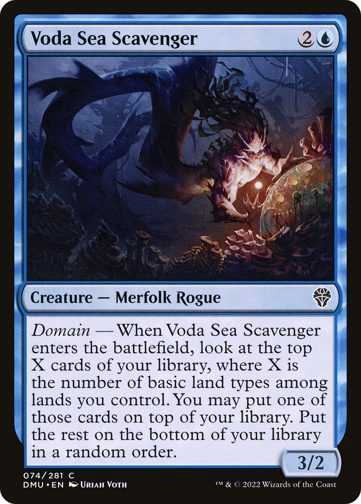 Voda Sea Scavenger (074) - Dominaria United