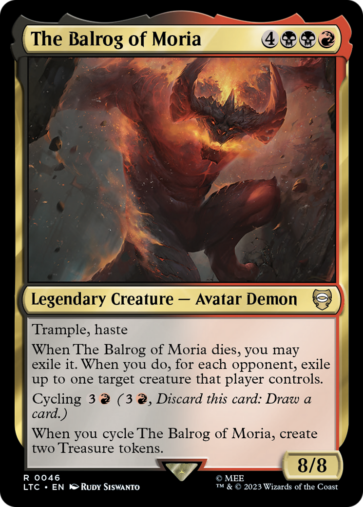 The Balrog of Moria (046) - Tales of Middle-earth Commander