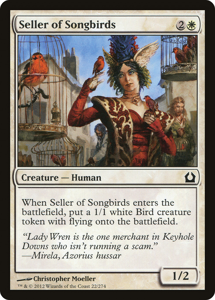 Seller of Songbirds (022) - Return to Ravnica