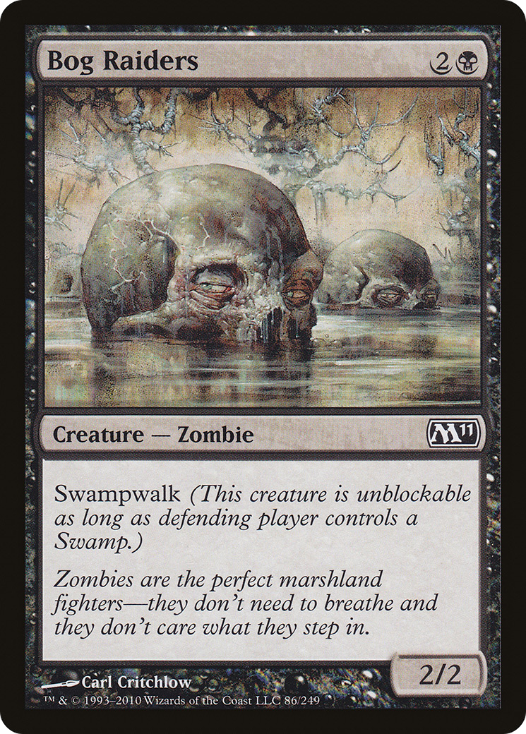 Bog Raiders (086) Foil - Magic 2011