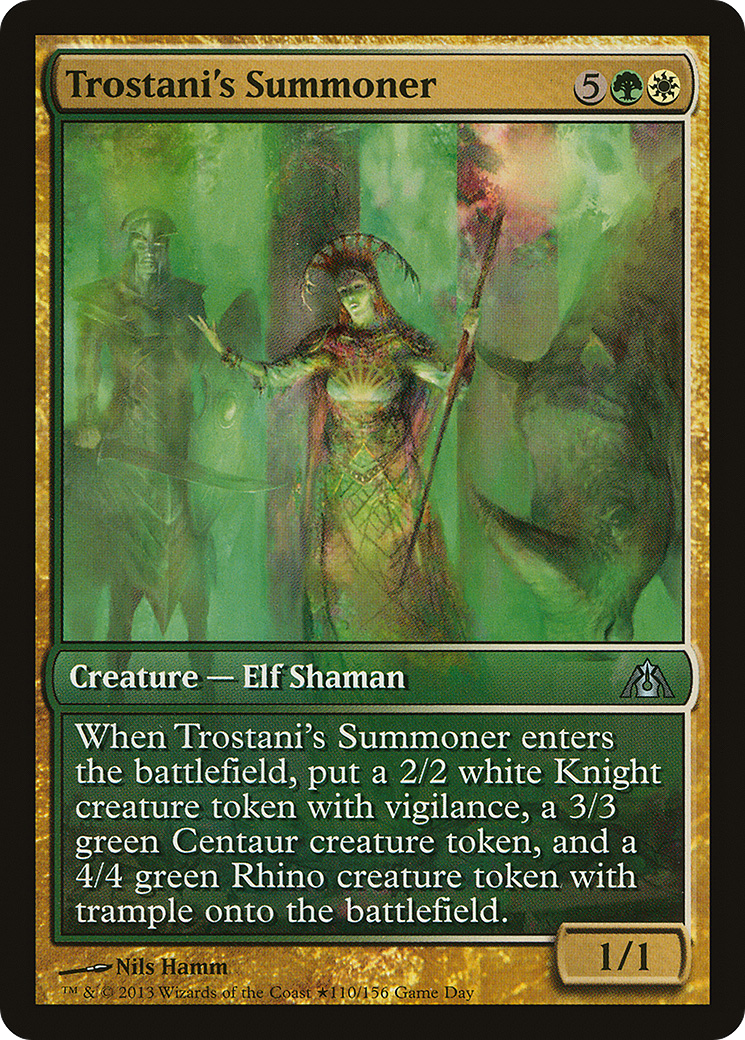 Trostani's Summoner (110) - Dragon's Maze Promos