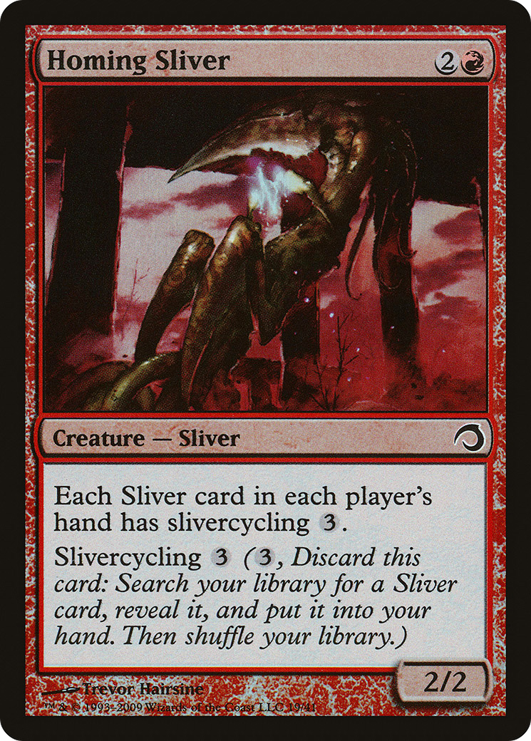 Homing Sliver (019) Foil - Premium Deck Series: Slivers