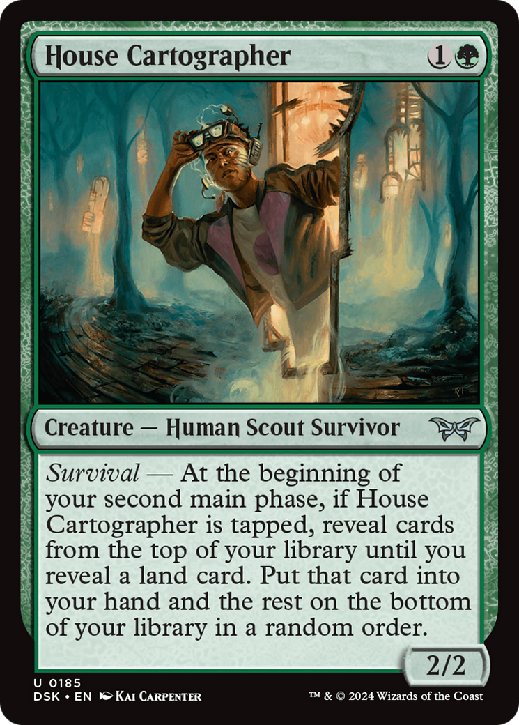 House Cartographer (185) Foil - Duskmourn: House of Horror