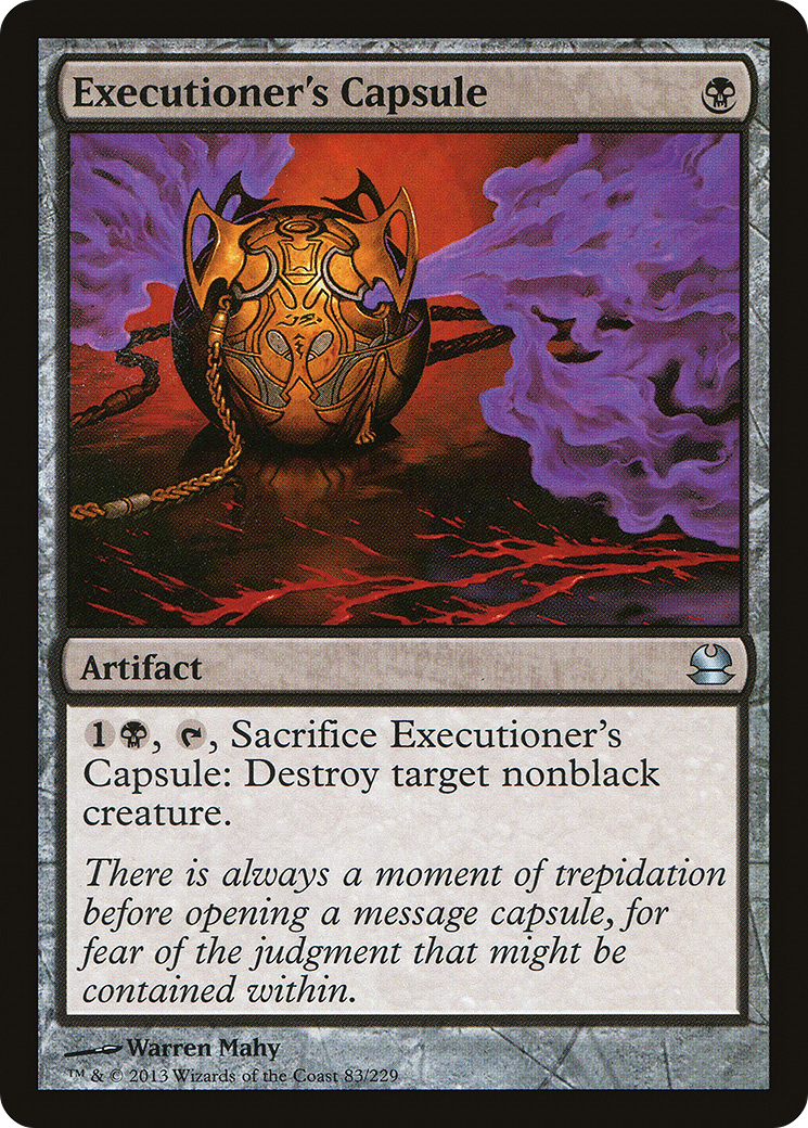 Executioner's Capsule (083) - Modern Masters