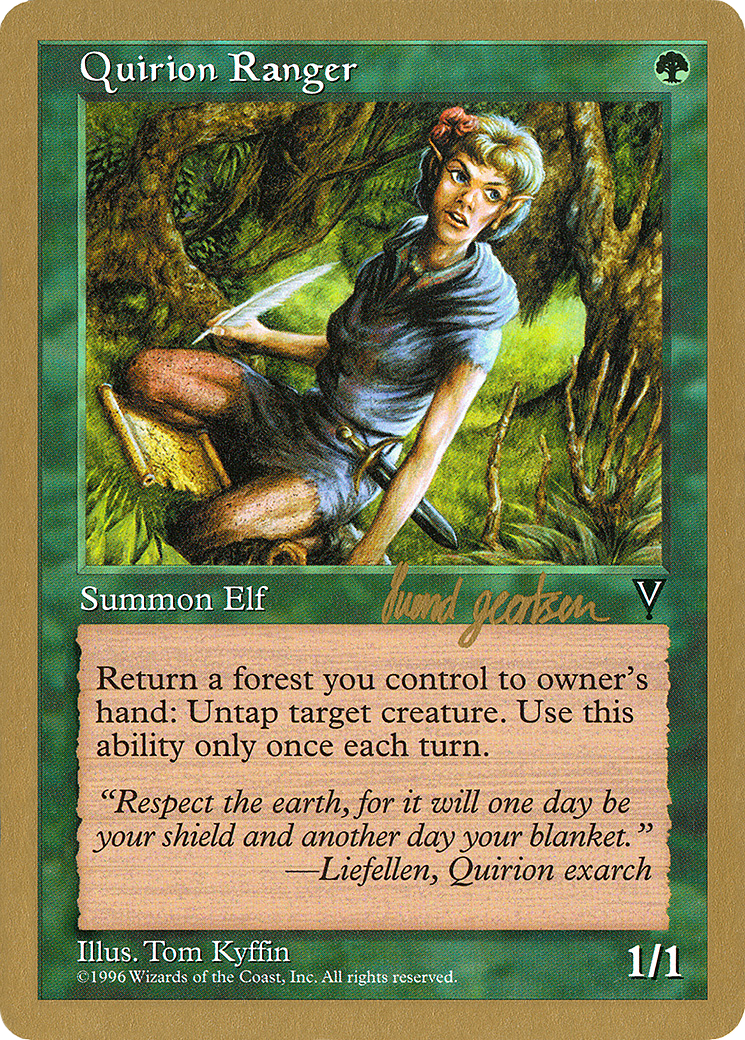 Quirion Ranger - 1997 Svend Geertsen (VIS) (Retro) - World Championship Decks 1997