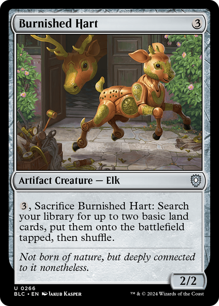 Burnished Hart (266) - Bloomburrow Commander