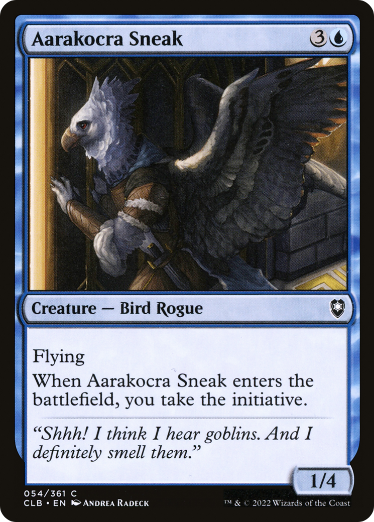 Aarakocra Sneak (054) Foil - Commander Legends: Battle for Baldur's Gate