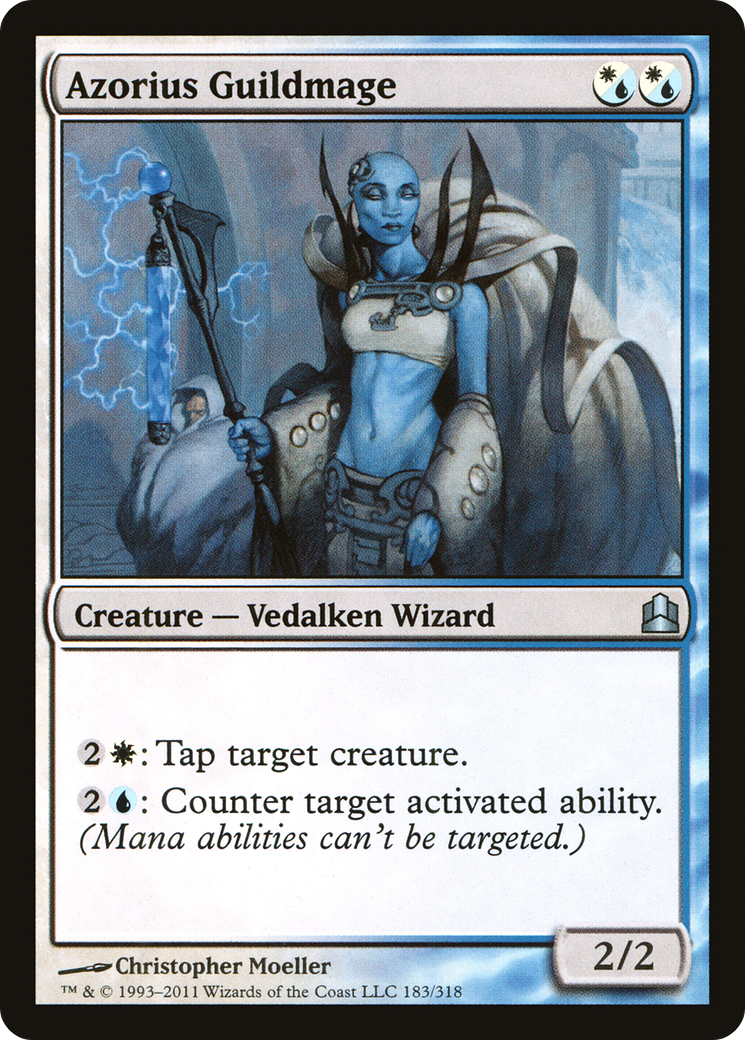 Azorius Guildmage (183) - Commander 2011