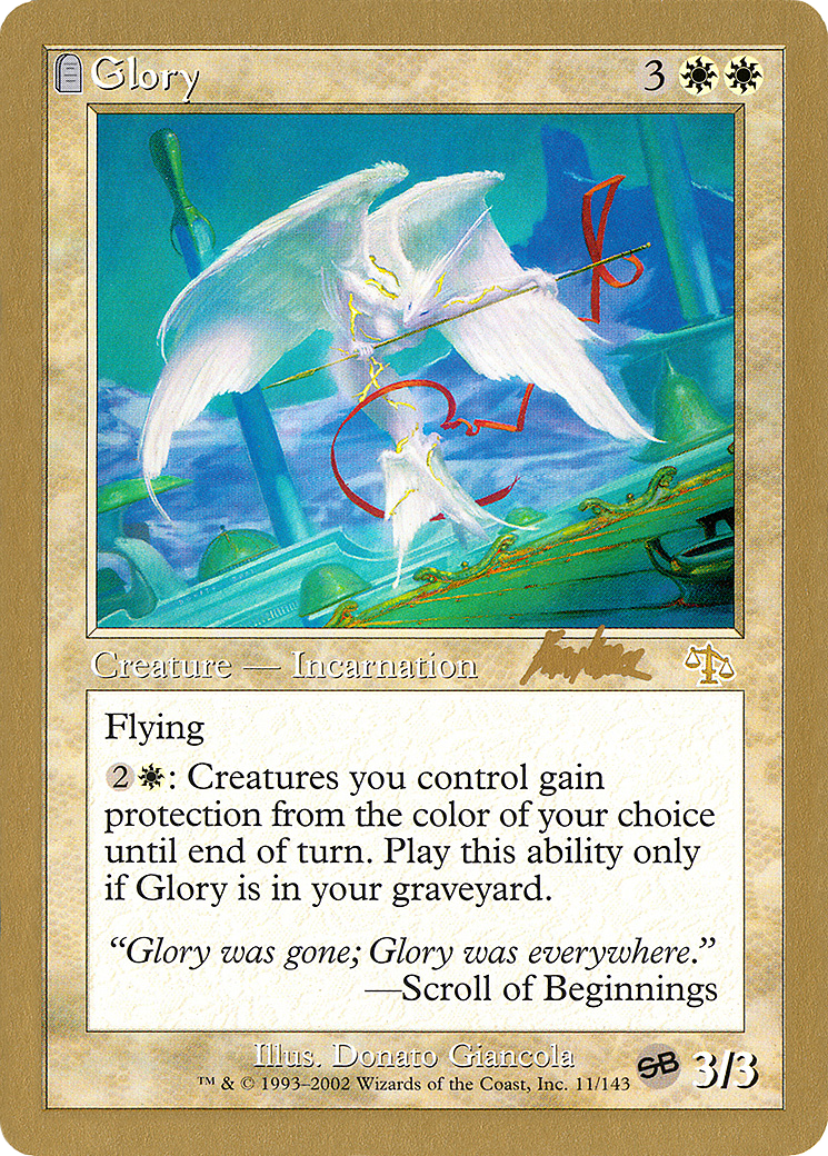 Glory (Retro) (bk11sb) - World Championship Decks 2002