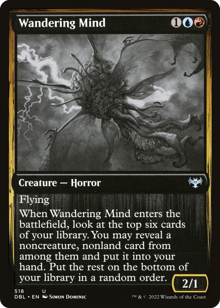 Wandering Mind (518) Foil - Innistrad: Double Feature