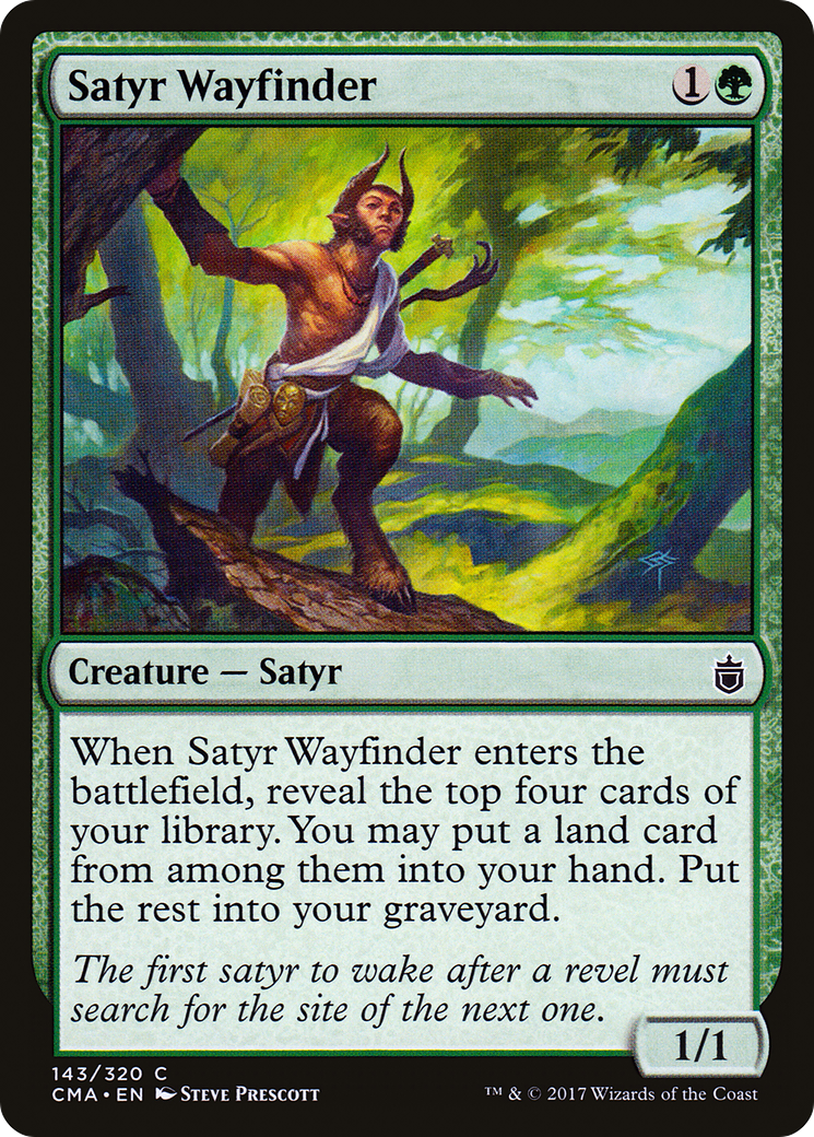 Satyr Wayfinder (143) - Commander Anthology