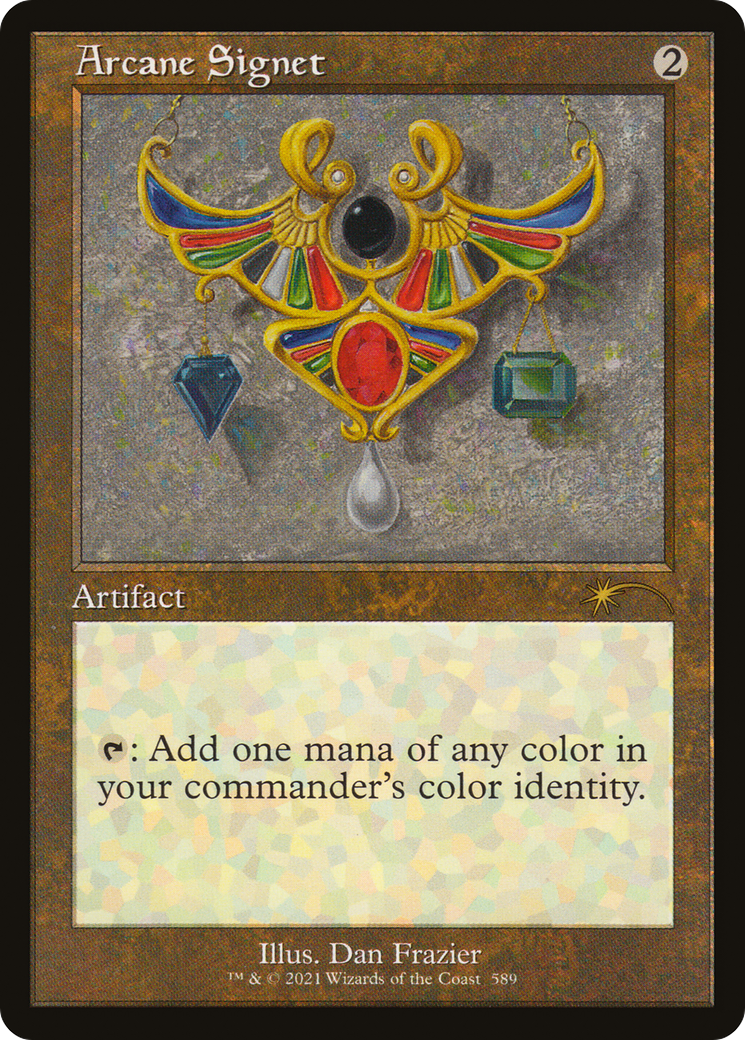 Arcane Signet (Retro) (589) - Secret Lair Drop