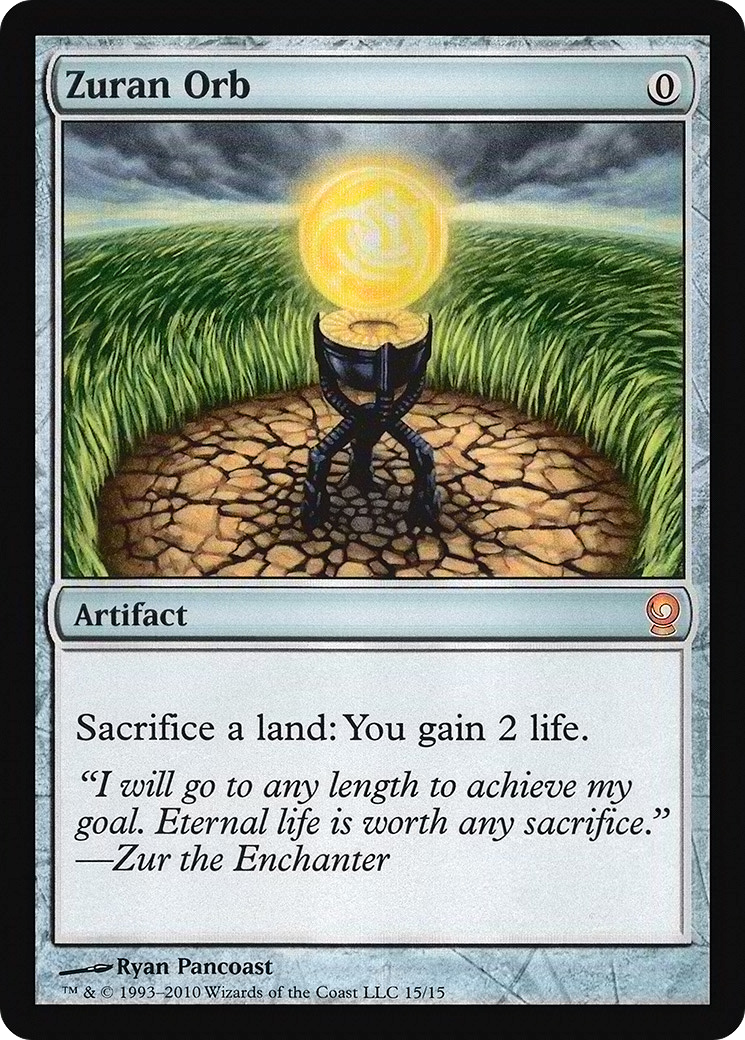 Zuran Orb (015) Foil - From the Vault: Relics