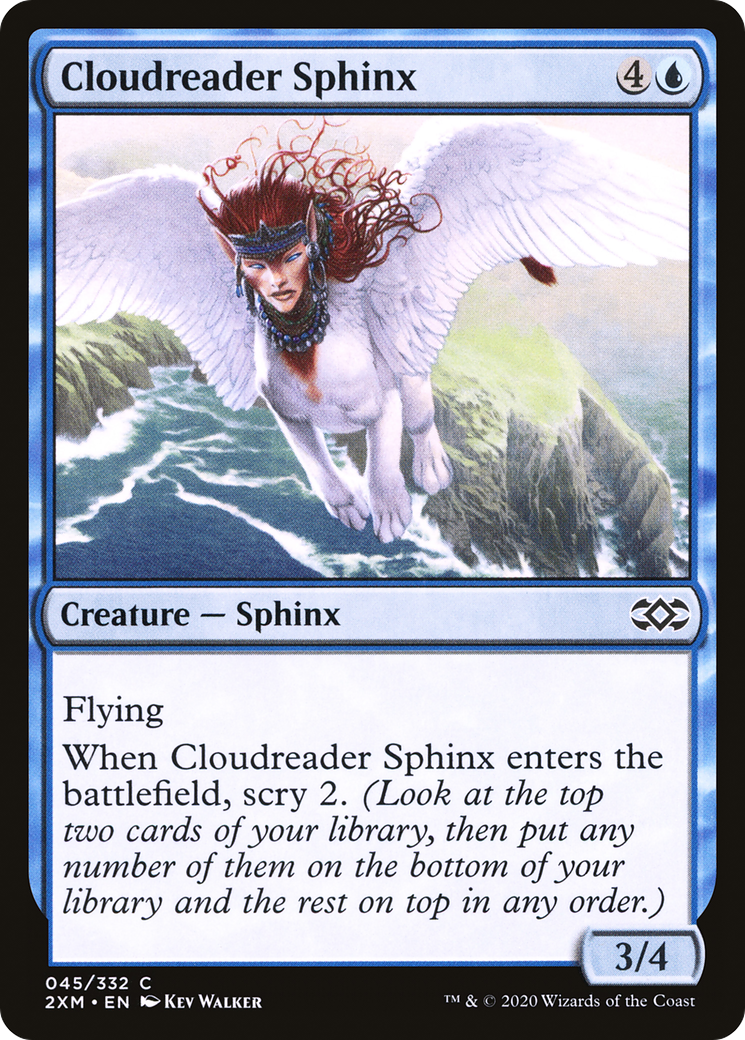 Cloudreader Sphinx (045) Foil - Double Masters