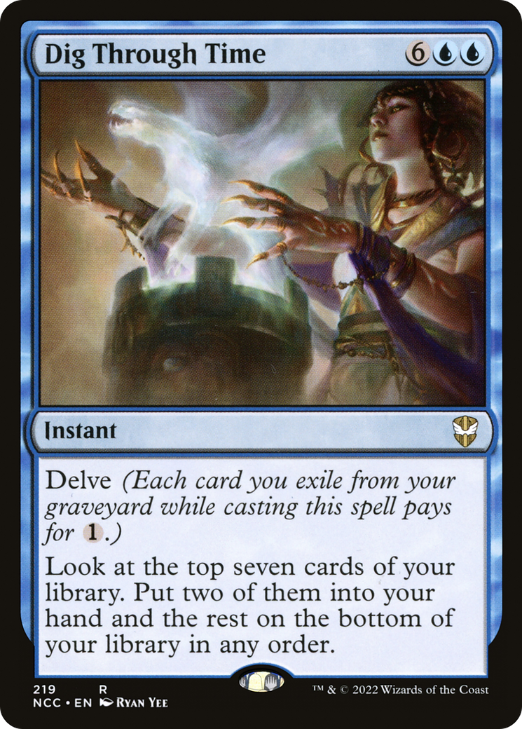 Dig Through Time (219) - New Capenna Commander
