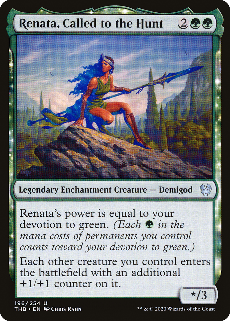 Renata, Called to the Hunt (196) Foil - Theros Beyond Death