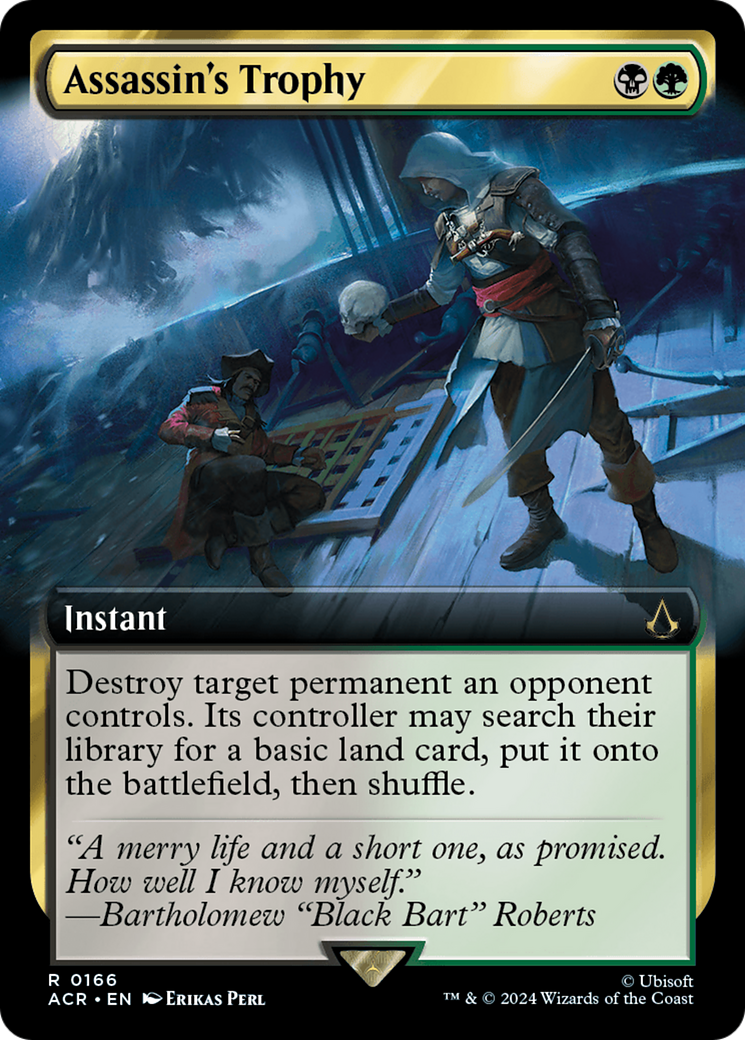 Assassin's Trophy (Extended Art) (166) Foil - Assassin's Creed
