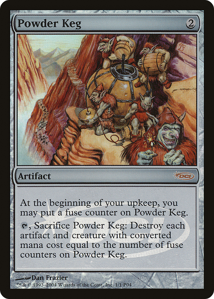 Powder Keg (001) Foil - Magic Player Rewards 2004