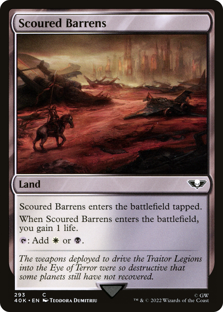 Scoured Barrens (293) - Warhammer 40,000 Commander