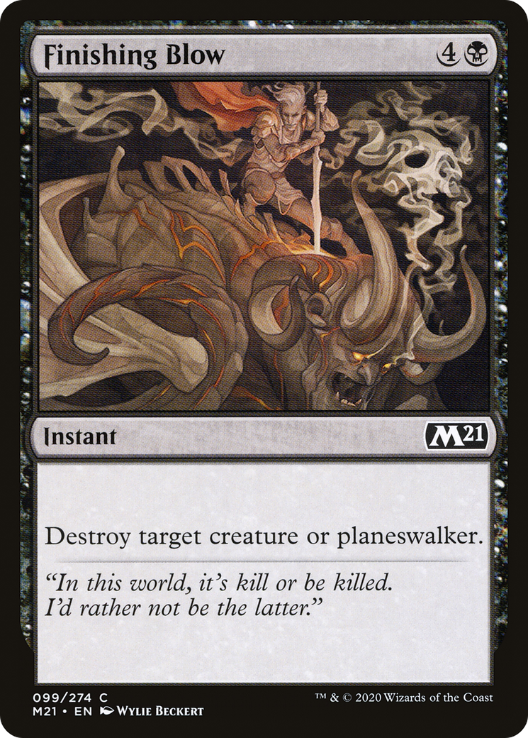 Finishing Blow (099) - Core Set 2021