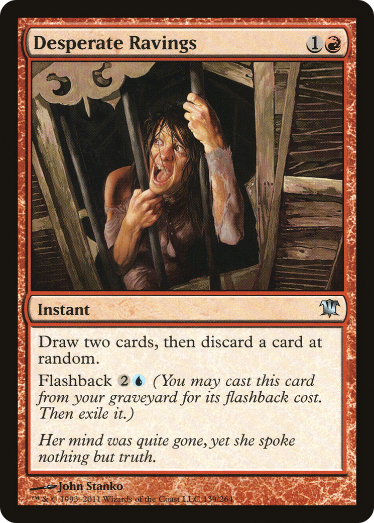 Desperate Ravings (139) - Innistrad