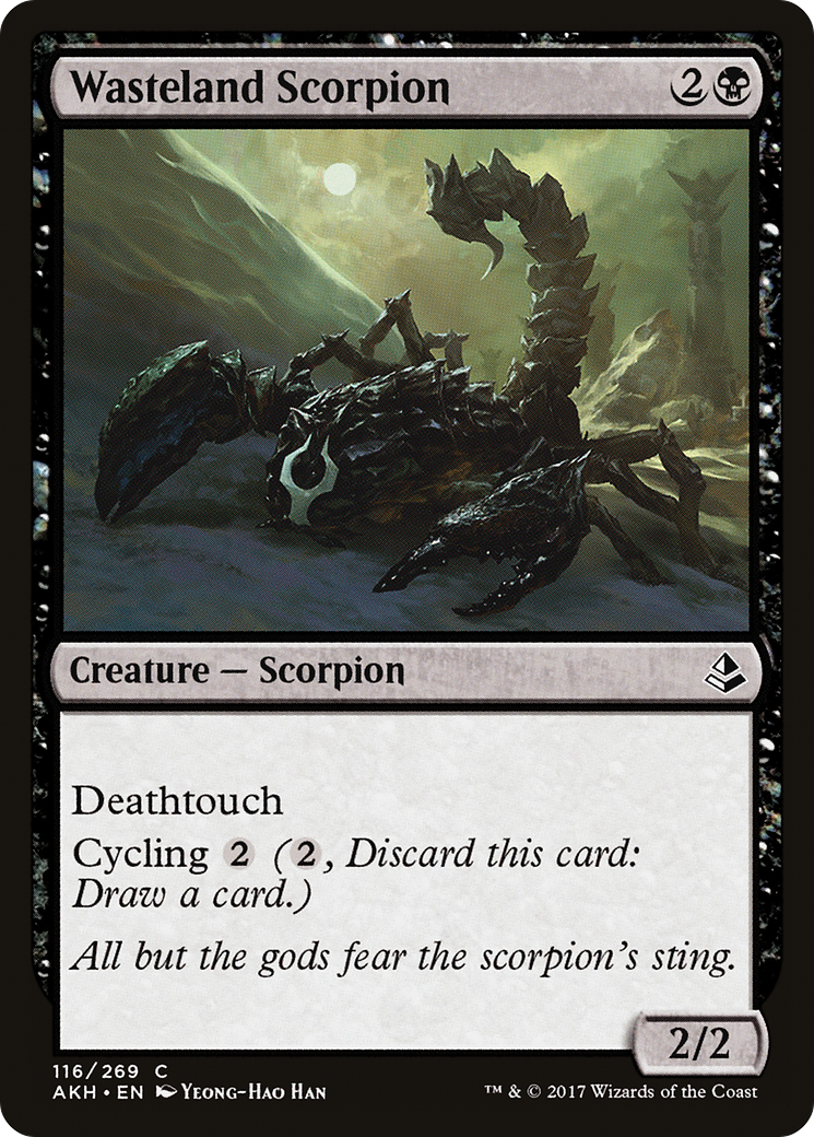 Wasteland Scorpion (116) Foil - Amonkhet