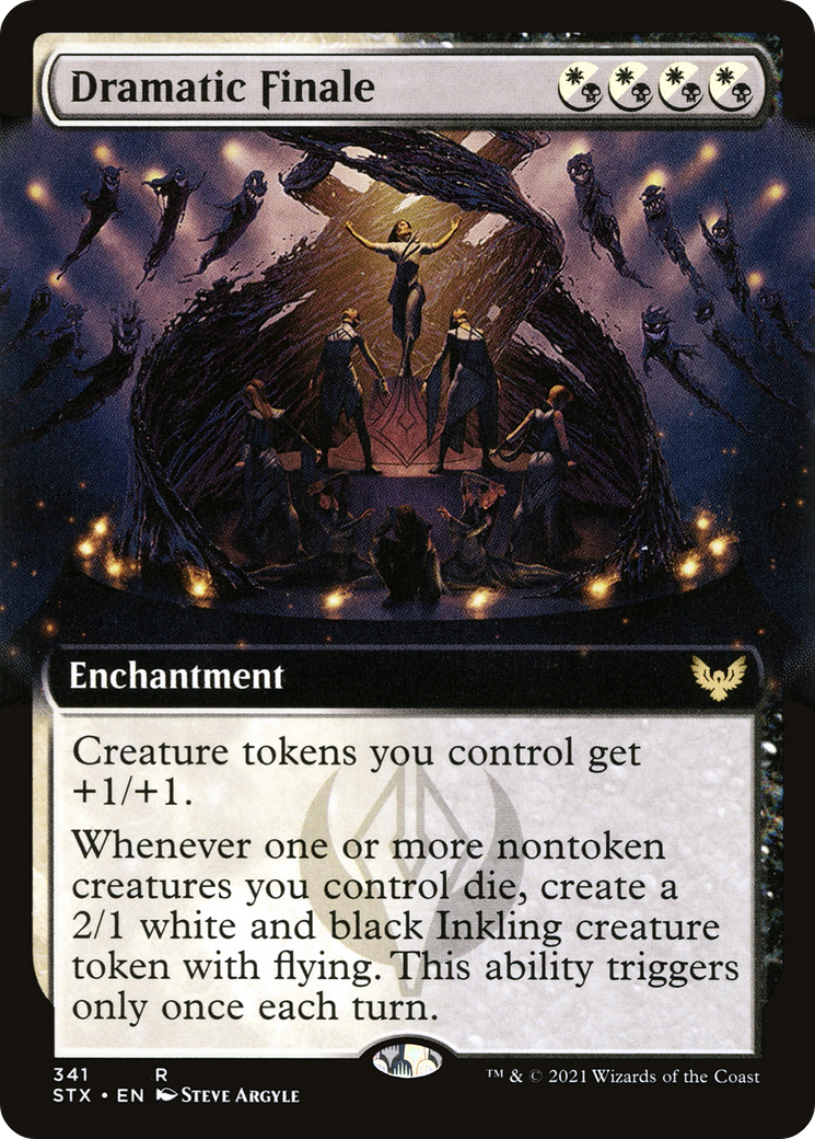 Dramatic Finale (Extended Art) (341) - Strixhaven: School of Mages