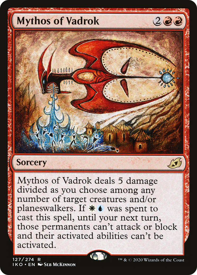 Mythos of Vadrok (127) Foil - Ikoria: Lair of Behemoths