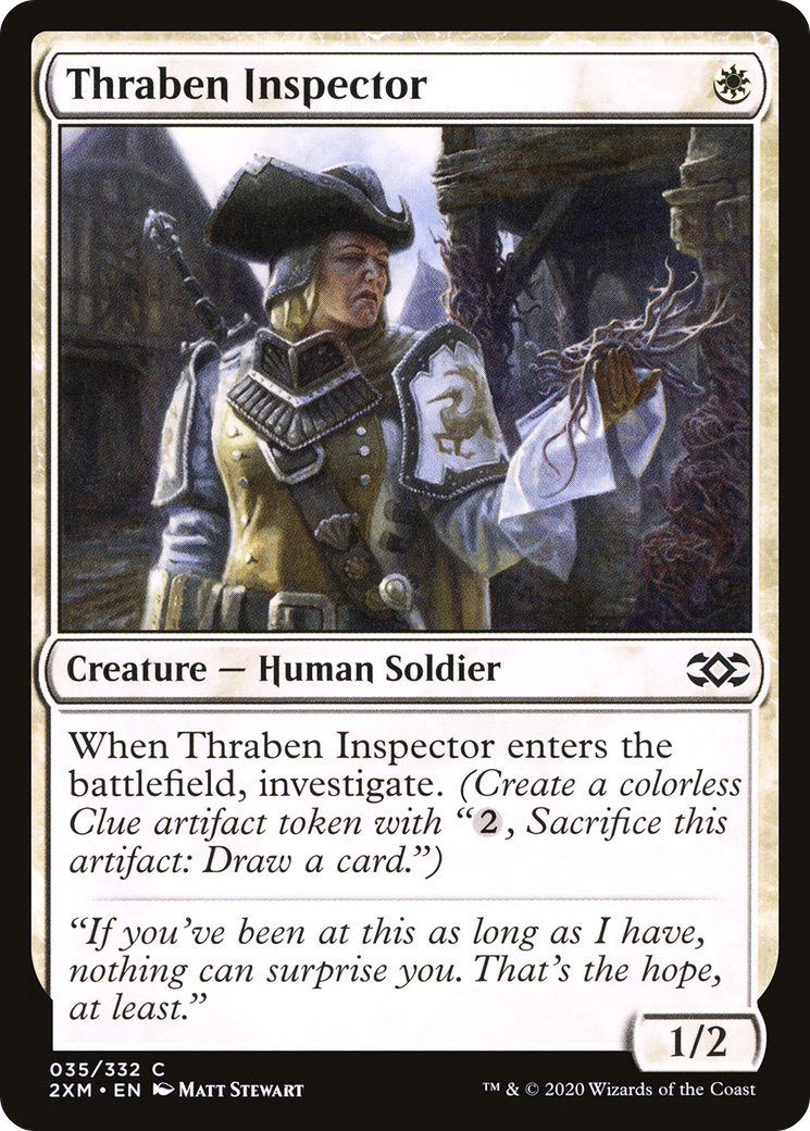Thraben Inspector (035) - Double Masters