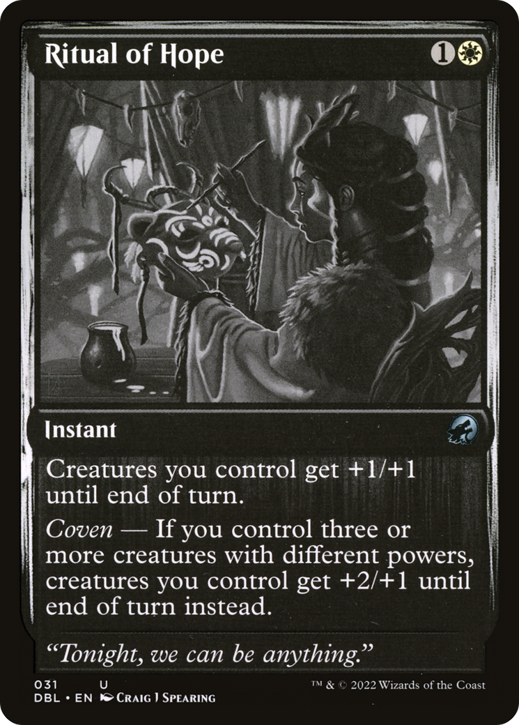 Ritual of Hope (031) Foil - Innistrad: Double Feature