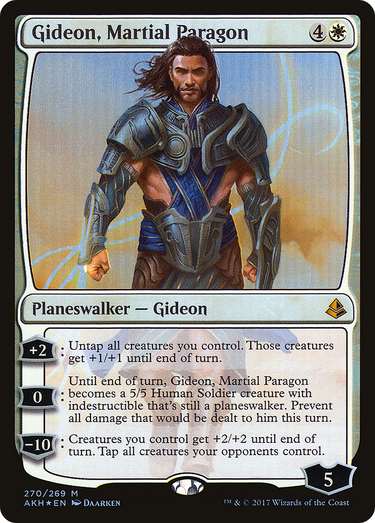 Gideon, Martial Paragon (270) Foil - Amonkhet