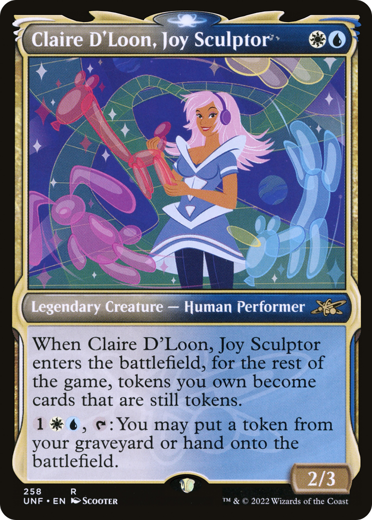 Claire D'Loon, Joy Sculptor (Showcase) (258) - Unfinity