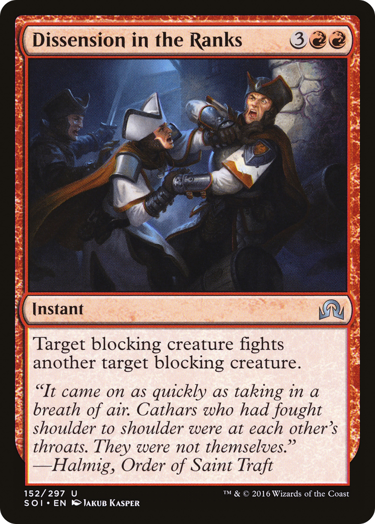 Dissension in the Ranks (152) - Shadows over Innistrad