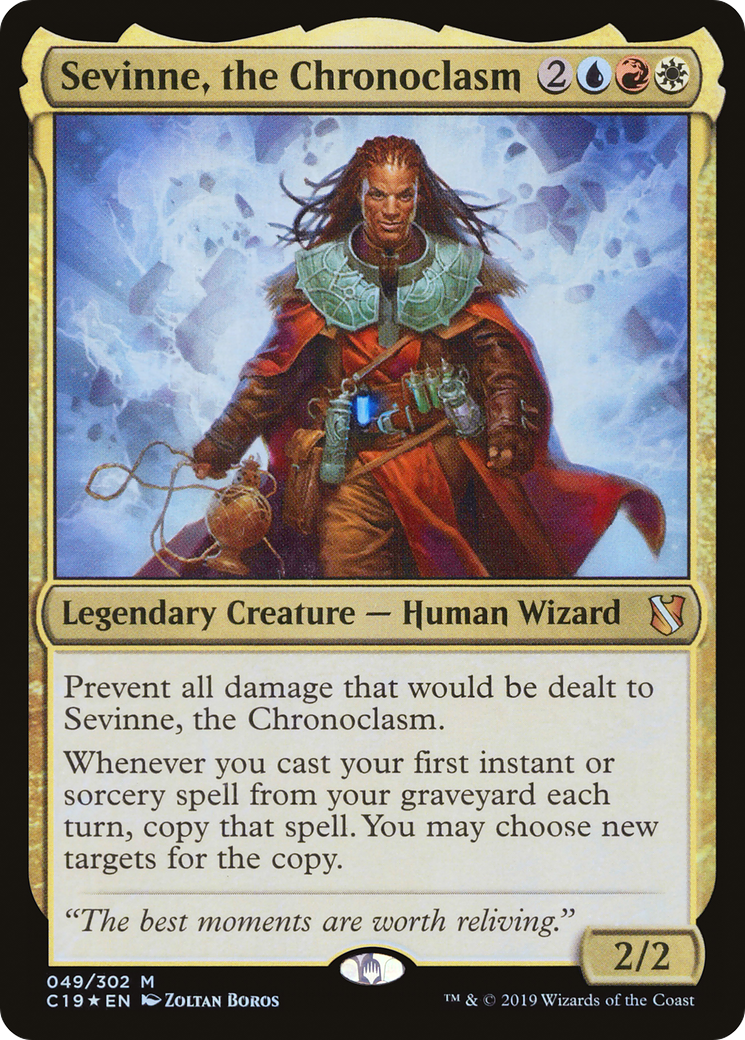 Sevinne, the Chronoclasm (049) Foil - Commander 2019