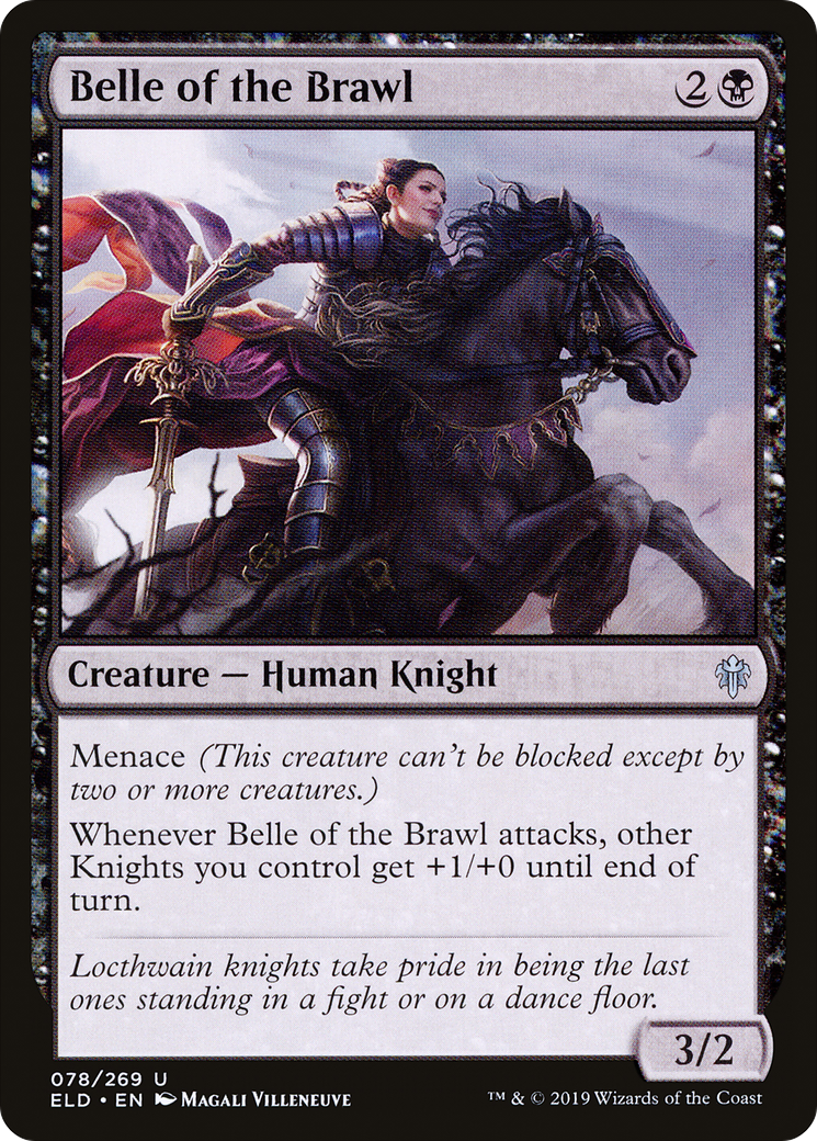 Belle of the Brawl (078) Foil - Throne of Eldraine
