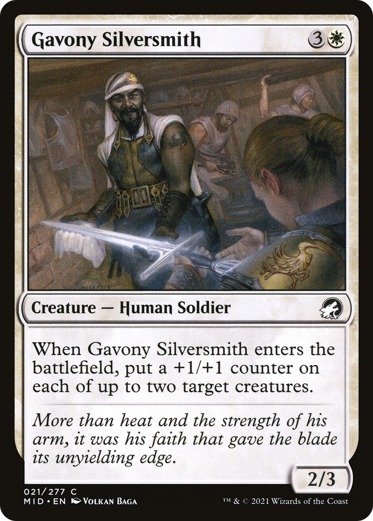 Gavony Silversmith (021) - Innistrad: Midnight Hunt