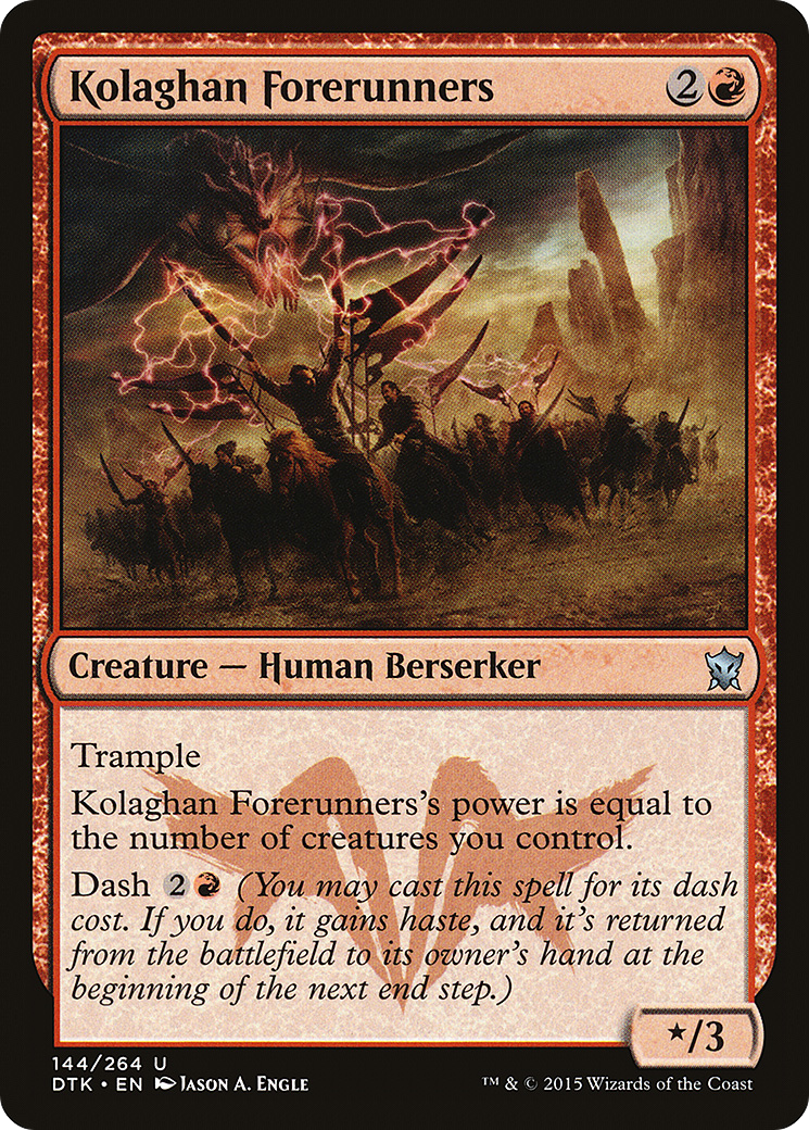 Kolaghan Forerunners (144) - Dragons of Tarkir