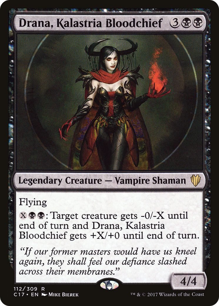 Drana, Kalastria Bloodchief (112) - Commander 2017